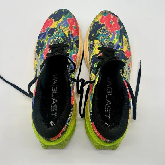 ASICS NOVABLAST 3 LITE-SHOW Lime Zest US 10 Women Sneakers Running Shoes - Picture 6 of 7